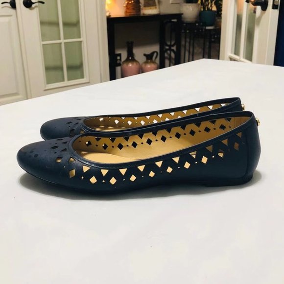 Michael kors Lazer cut blue flats, 6.5M - Picture 3 of 7